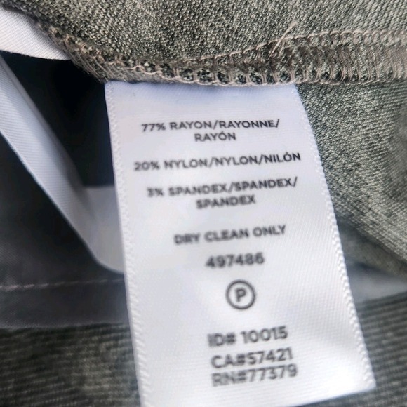 NWT Ann Taylor Crop Trouser Pants Size 12 Wide Leg Career Zip Side Career Office - Picture 4 of 7